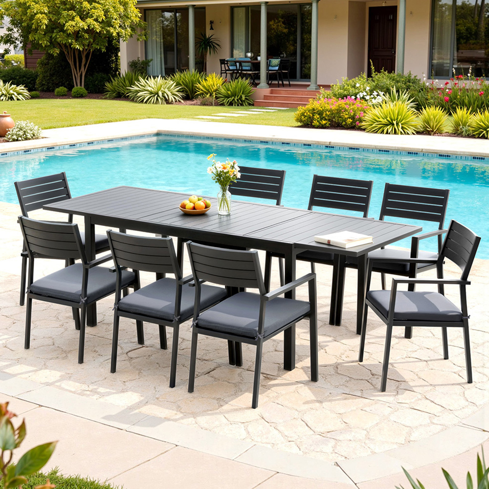 9 Piece Outdoor Dining Set