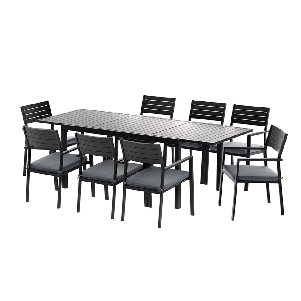 Alternative view of 9 Piece Outdoor Dining Set