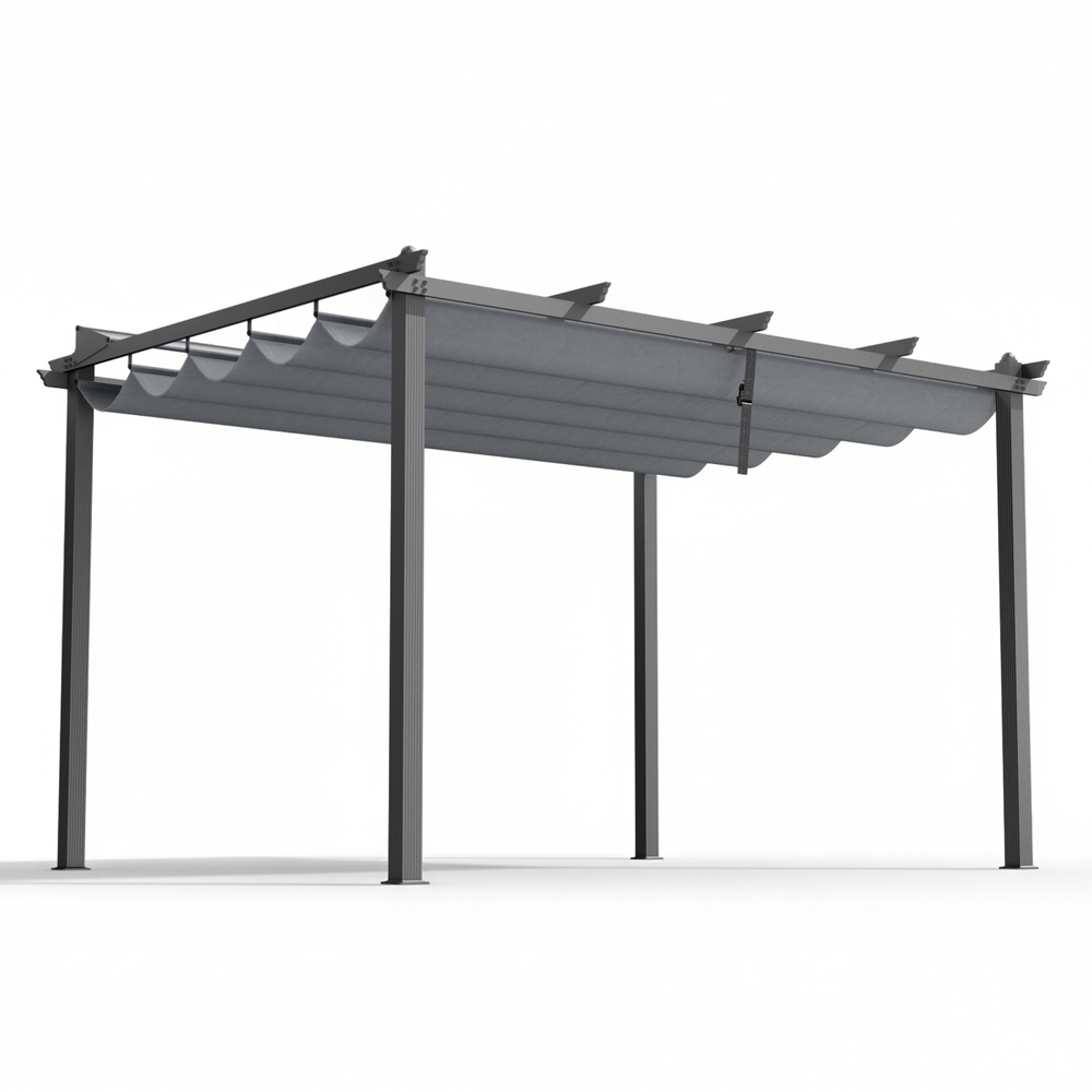 3x4m Gazebo - Grey