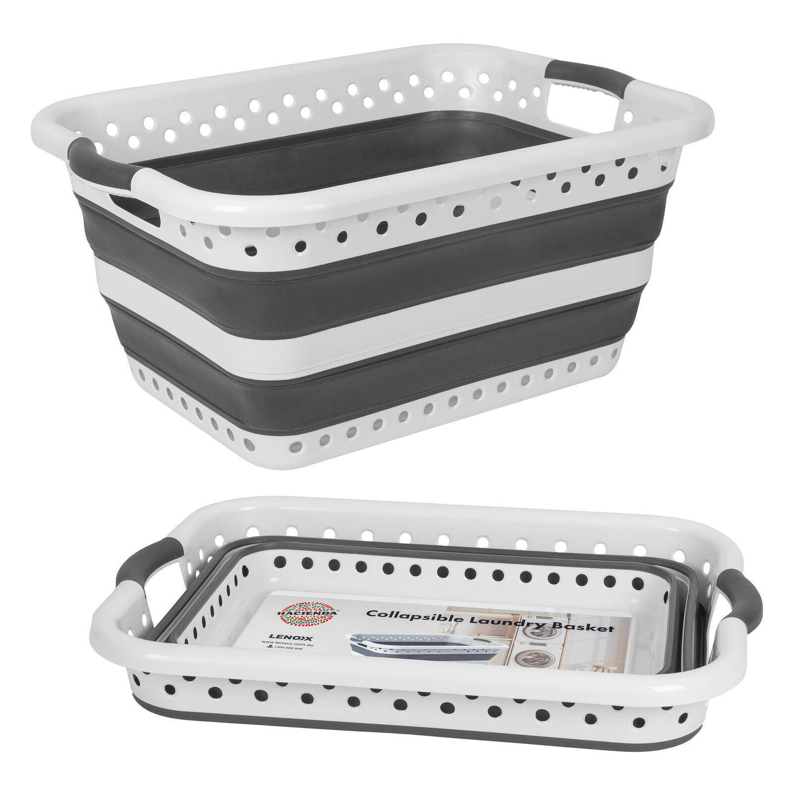 45L Collapsible Laundry Basket