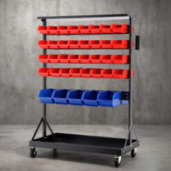 74 Bin Garage Storage Rack 130x90x52cm