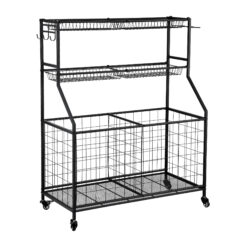 Sports Equipment Organiser 92x43x116cm