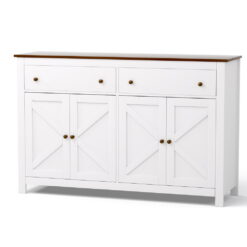 2 Drawer Buffet Sideboard 140x40x90cm