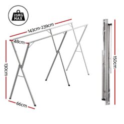 Alternative view of Clothes Rack 239x48x130cm