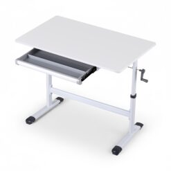 Adjustable Standing Desk 100x60x81.5cm - White