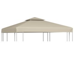 2-Tier Gazebo Top Cover 3x3m - Complete Storage Solutions