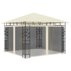 Gazebo with Mosquito Net 300x300x273cm