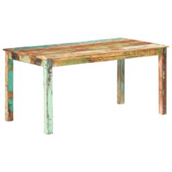 Dining Table Reclaimed Wood 160x80x76cm - Brown