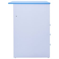 Children Drawing Study Desk Tiltable 100x55x87cm - Complete Storage Solutions