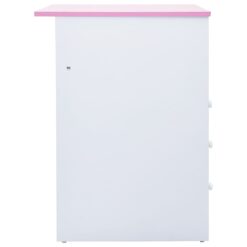 Children Drawing Study Desk Tiltable 100x55x87cm - Complete Storage Solutions