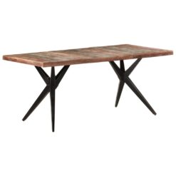 Dining Table Reclaimed Wood 180x90x76cm - Brown