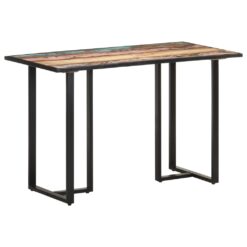 Dining Table 120cm Reclaimed Wood 120x60x76cm - Oak
