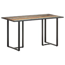 Dining Table 140cm Reclaimed Wood 140x70x76cm - Oak