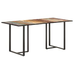 Dining Table 160cm Reclaimed Wood 160x80x76cm - Oak