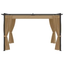 Alternative view of Gazebo 4x3m - Taupe