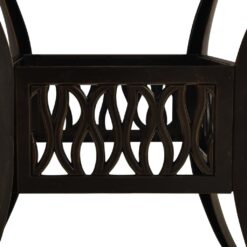 3 Piece Cast Aluminium Bistro Set - Complete Storage Solutions