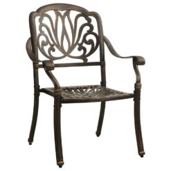 3 Piece Cast Aluminium Bistro Set - Complete Storage Solutions