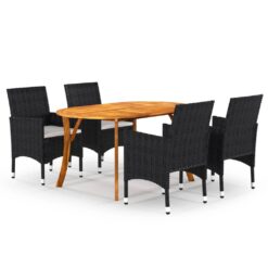 5 Piece Garden Dining Set