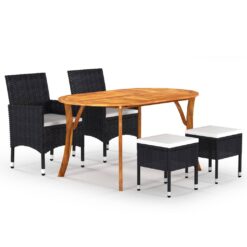 5 Piece Garden Dining Set