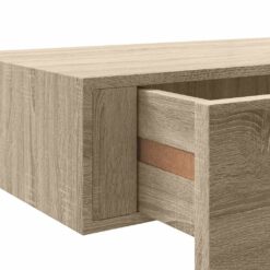 2 Piece Wall-Mounted Drawer Shelf Set 60x23.5x10cm - Complete Storage Solutions