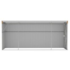 Wall-mounted Steel Garden Shed 118x382x178cm - Complete Storage Solutions