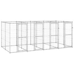 Steel Dog Kennel 440x220x180cm - Complete Storage Solutions