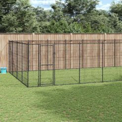Steel Outdoor Dog Kennel 770x440x180cm - Complete Storage Solutions