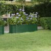 Galvanised Steel Garden Raised Bed 152x40x36cm - Complete Storage Solutions