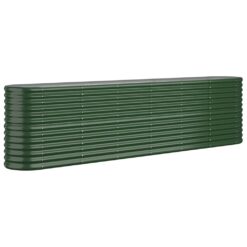 Alternative view of Galvanised Steel Garden Raised Bed 260x40x68cm