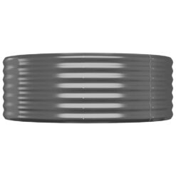 Galvanised Steel Garden Raised Bed 100x100x36cm - Complete Storage Solutions