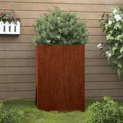 Corten Steel Planter 52x48x75cm