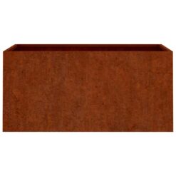Corten Steel Planter 62x30x29cm - Complete Storage Solutions