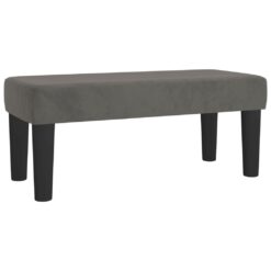 Alternative view of Bench Dark Velvet 70x30x30cm