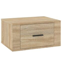 Alternative view of Wall-mounted Bedside Cabinet 50x36x25cm
