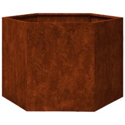 Alternative view of Corten Steel Planter 60x60x45cm - Rusty