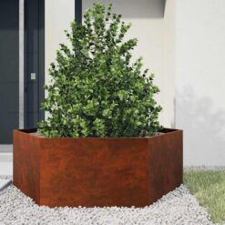 Corten Steel Planter 138x120x45cm - Rusty