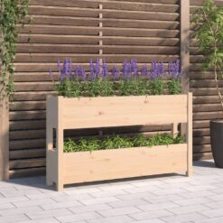 Pinewood Planter 112x25x66cm