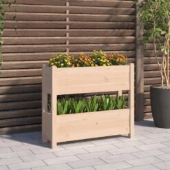 Pinewood Planter 77x25x66cm