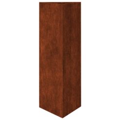 Alternative view of Corten Garden Planter 30x26x75cm – Weathering Steel/Brown