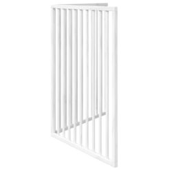 Dog Gate Foldable 2 Panels 160cm Poplar Wood - Complete Storage Solutions