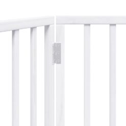 Dog Gate Foldable 2 Panels 160cm Poplar Wood - Complete Storage Solutions