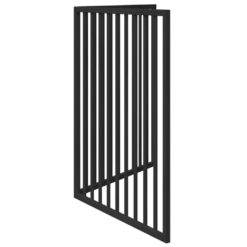 Dog Gate Foldable 2 Panels 160cm Poplar Wood - Complete Storage Solutions