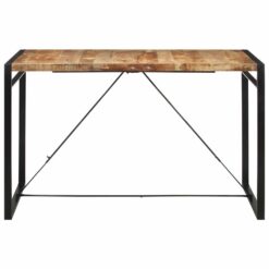 Alternative view of Rough Mango Wood Bar Table 175x90x110cm