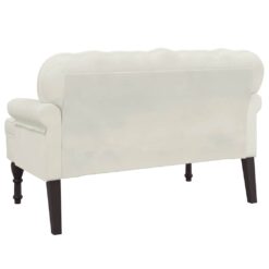 Bench with Backrest 119.5x64.5x75cm - Complete Storage Solutions