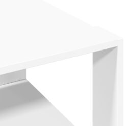 Coffee Table 51.5x51.5x30cm - White - Complete Storage Solutions