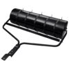 Garden Lawn Roller Pull with Aerator Clamps 63 L Iron 30x30x90cm - Black - Complete Storage Solutions