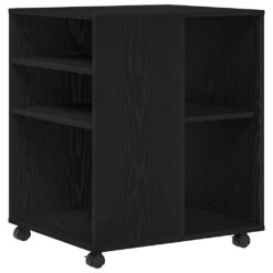 Alternative view of Storage Cabinet 60x53x72.5cm – Black Oak