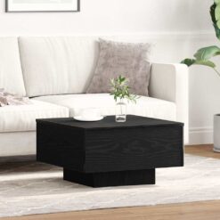 Coffee Table 55x55x31cm – Black Oak