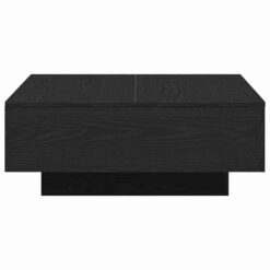 Alternative view of Coffee Table 80x80x31cm – Black Oak