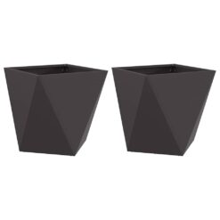 Alternative view of Steel Planter 50x50x50cm